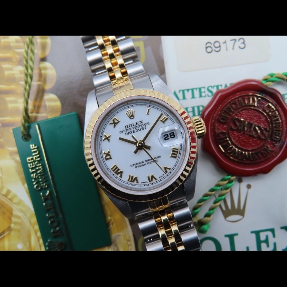 Oster Women's Two-Tone Watch - Gold and Silver